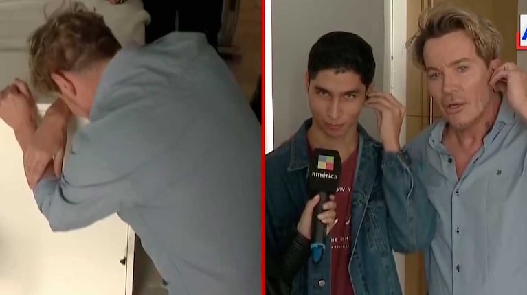 Guido Süller mostró su vestidor y tuvo un accidente al aire: el juguete rosa que encontraron en el piso
