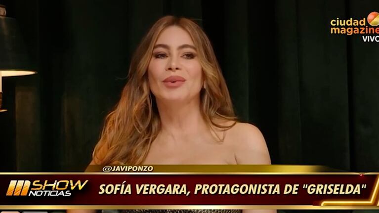 Exclusivo de MShow: entrevista a Sofía Vergara, la protagonista de la serie Griselda que es furor en Netflix