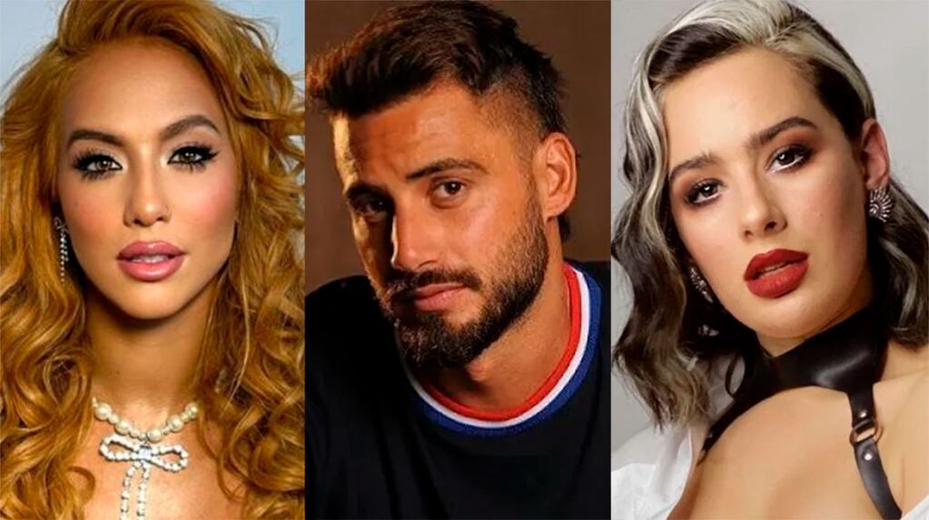 Flor Vigna, Nicolás Occhiato y Flor Jazmín Peña