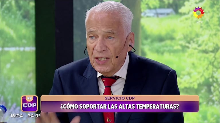 Cuestión de Peso: los consejos del doctor Alberto Cormillot para combatir el calor extremo