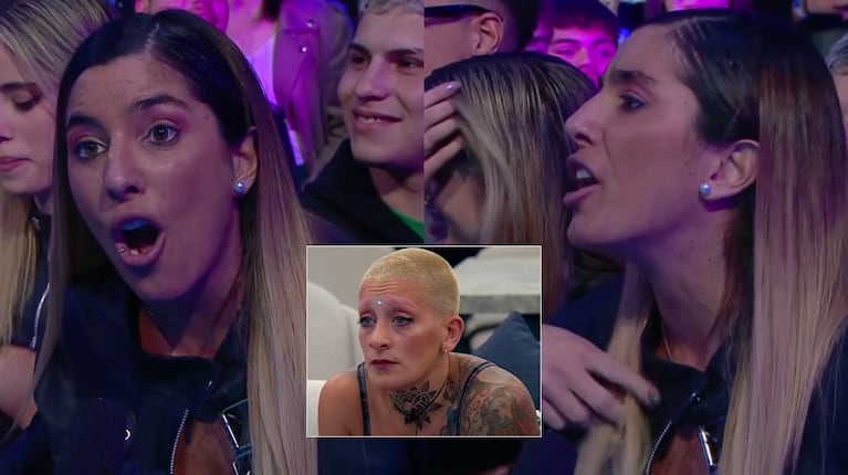 Catalina Gorostidi se cruzó con los fans de Furia en la tribuna de Gran Hermano y causó revuelo