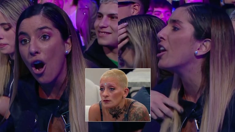 Catalina Gorostidi se cruzó con los fans de Furia en la tribuna de Gran Hermano y causó revuelo