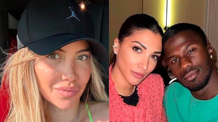 Filtraron los fuertes mensajes que Wanda Nara le habría mandado a la esposa de Keita Baldé