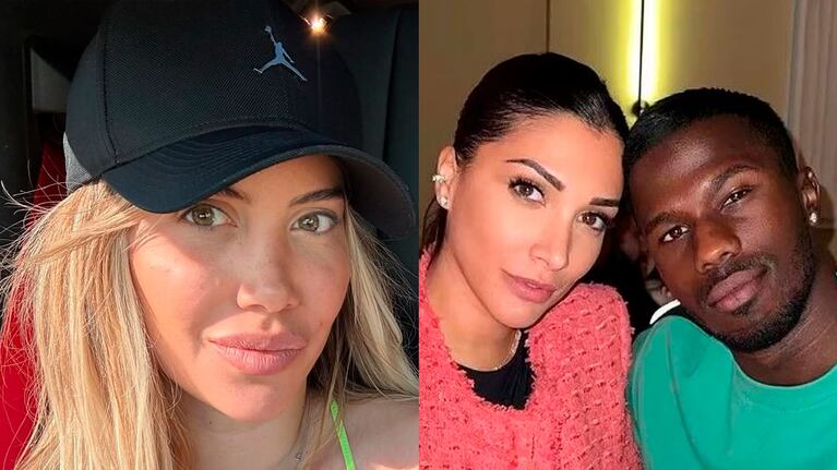 Filtraron los fuertes mensajes que Wanda Nara le habría mandado a la esposa de Keita Baldé