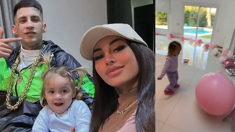 La hija de Tamara Báez y L-Gante recibió el alta médica: “Nada como estar en casa”