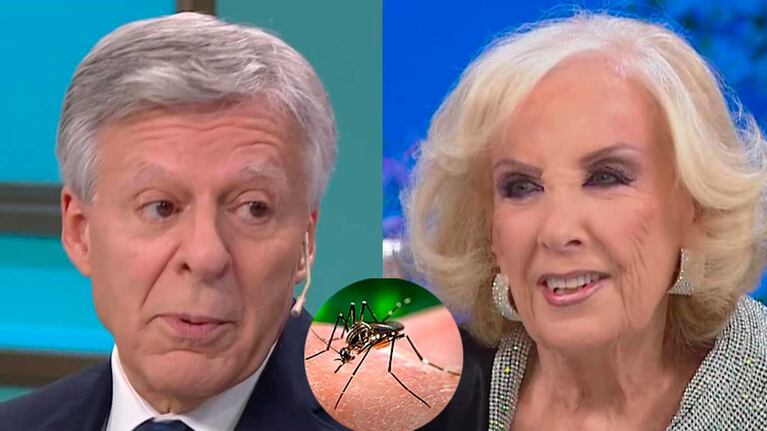 El consejo del Dr. López Rosetti a Mirtha Legrand sobre la vacuna contra el dengue y el repelente de vainilla