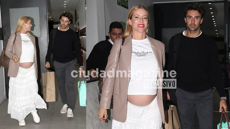 Las fotos de Nicole Neumann y Manu Urcera a un mes del nacimiento de su hijo: “Estamos ansiosos”