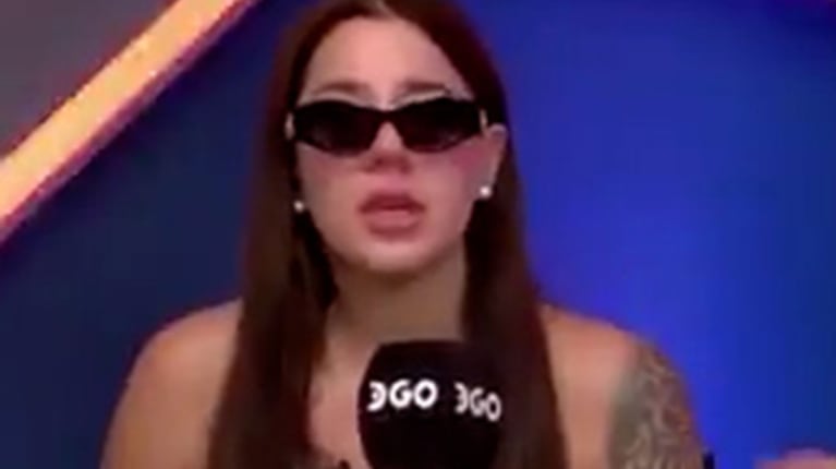 La Tora rompió en llanto en vivo y les habló a las mujeres que sufren violencia de género