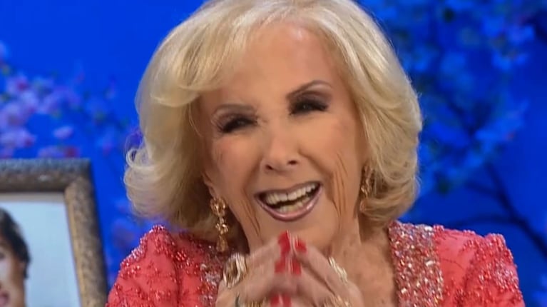 Mirtha Legrand se tentó en pleno programa al contar una infidencia de un invitado