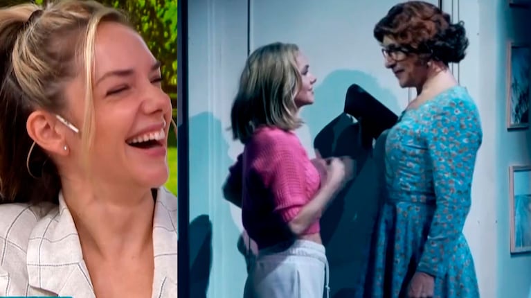 Julieta Nair Calvo se hizo pis en medio de una función de Tootsie y tuvo que cambiarse la bombacha