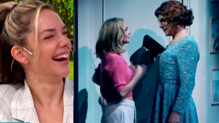 Julieta Nair Calvo se hizo pis en medio de una función de Tootsie y tuvo que cambiarse la bombacha