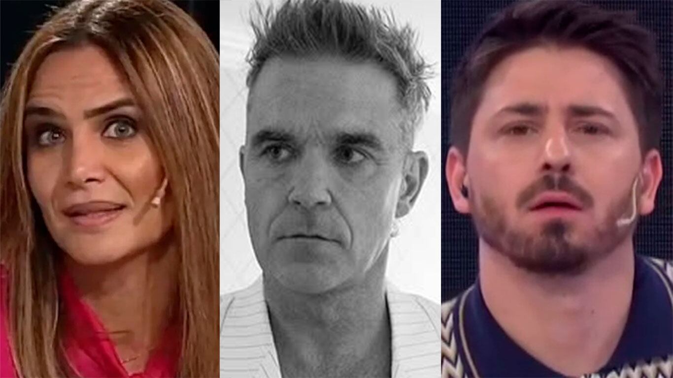 Pampito descolocó a Amalia Granata con una frase sobre su romance con Robbie Williams 