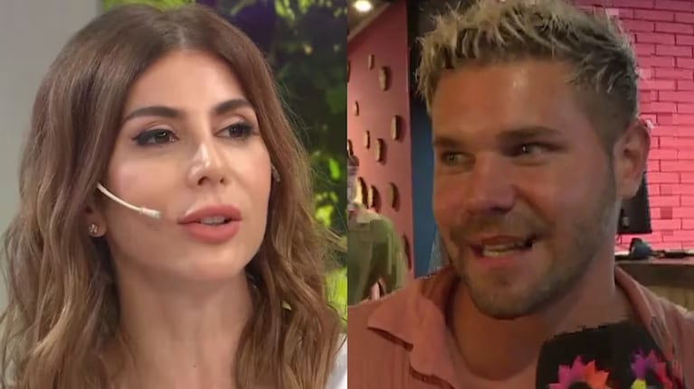 Picantísima reacción de Majo Martino cuando Locho Loccisano aseguró tener una relación “mínima” con ella