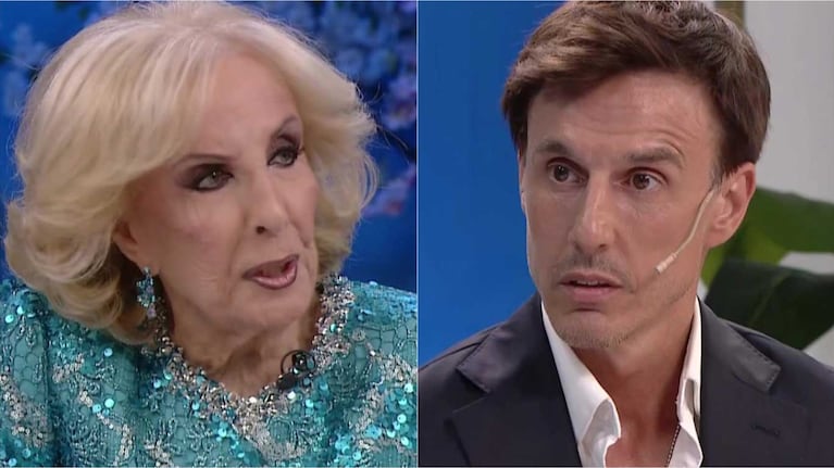 La inteligencia artificial recreó la pelea de Mirtha Legrand y Roberto García Moritán en la mesaza