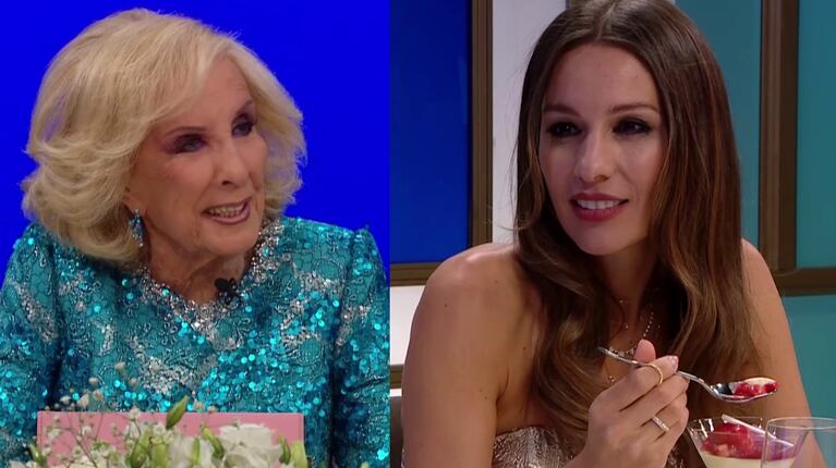 La pregunta de Mirtha Legrand que sorprendió a Pampita: "¿Cuánto pesás?"