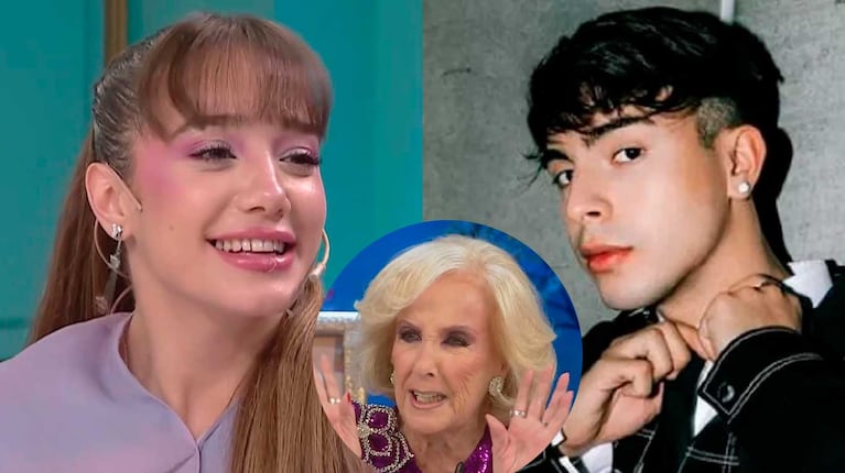 Qué le dijo Ángela Torres a Mirtha Legrand sobre su romance con Rusherking