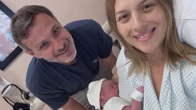Soledad Larghi fue mamá: las primeras fotos de su hijo Dante