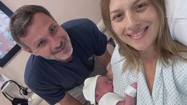 Soledad Larghi fue mamá: las primeras fotos de su hijo Dante