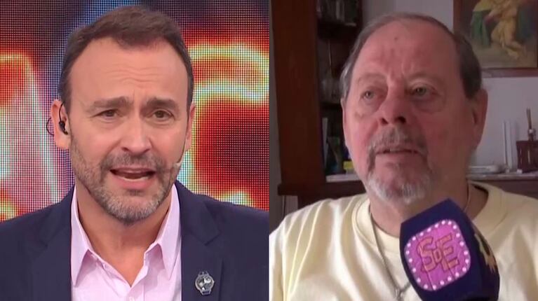 Adrián Pallares fulminó al papá de Jésica Cirio y lo comparó con el de Wanda Nara