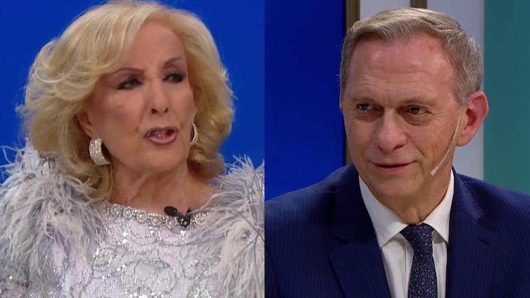 La pregunta de Mirtha Legrand que incomodó a Marcelo Bonelli: “¡Qué rubio estás! ¿Te ponés agua oxigenada?”