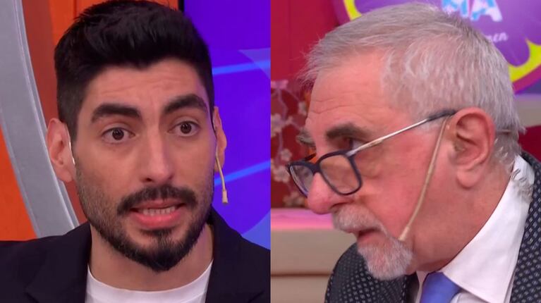 Facundo Moyano chicaneó a Ricardo Canaletti al aire de Mañanísima: “¿Me está apurando?”