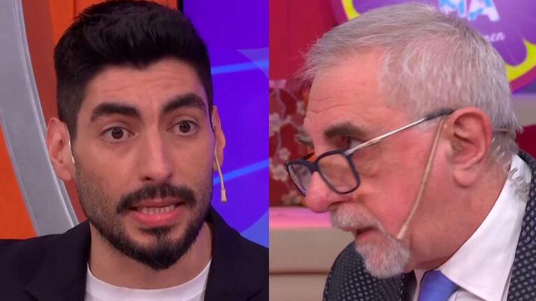 Facundo Moyano chicaneó a Ricardo Canaletti al aire de Mañanísima: “¿Me está apurando?”