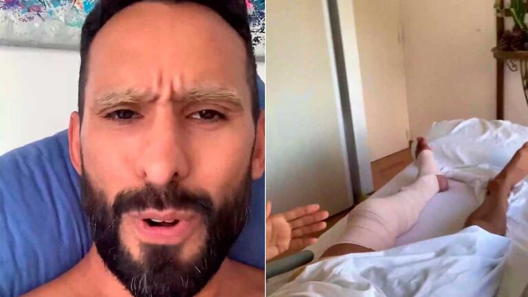 El drama de Gabo Usandivaras: les contó a sus seguidores por qué está postrado