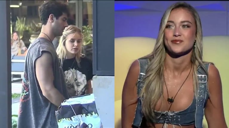 La reacción de Flor Regidor al ver a Nico y Coti Romero hablando juntos en Gran Hermano 2023