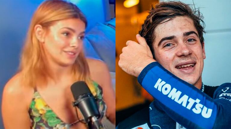 Natalie Pérez habló de su foto viral con Franco Colapinto y tuvo un tremendo sincericidio