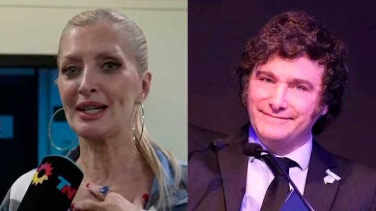 Yuyito González blanqueó cómo logró su platea vip en el acto de Javier Milei: “Yo me lo...”