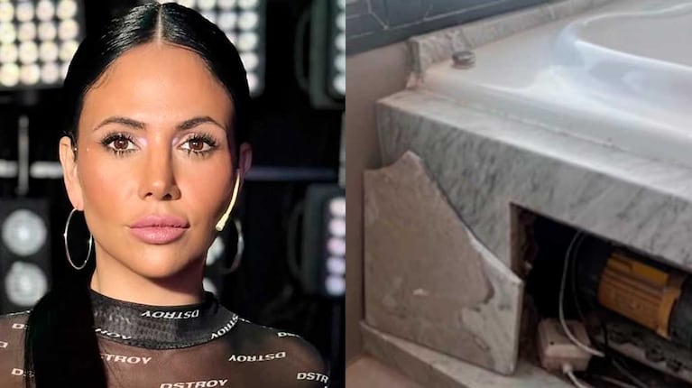 Así dejó la casa que alquilaba Romina Uhrig: daños cuantiosos y deuda millonaria