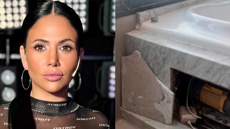 Así dejó la casa que alquilaba Romina Uhrig: daños cuantiosos y deuda millonaria