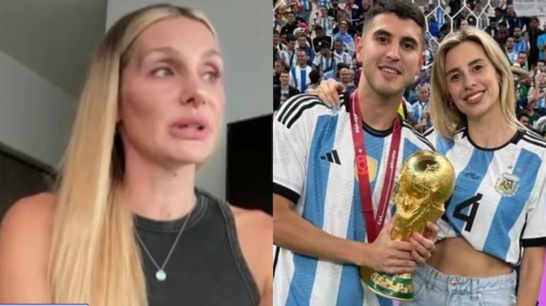 Habló la supuesta amante de Exequiel Palacios y contó su inesperado encuentro con la esposa del jugador