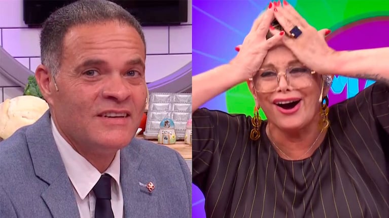 La reacción de Carmen Barbieri al ver los abdominales del abogado invitado a Mañanísima