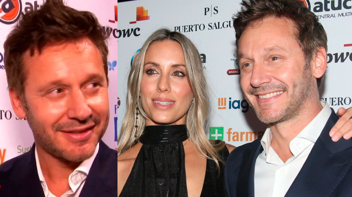 Qué le pidió Benjamín Vicuña a la prensa en su primera salida pública con su novia