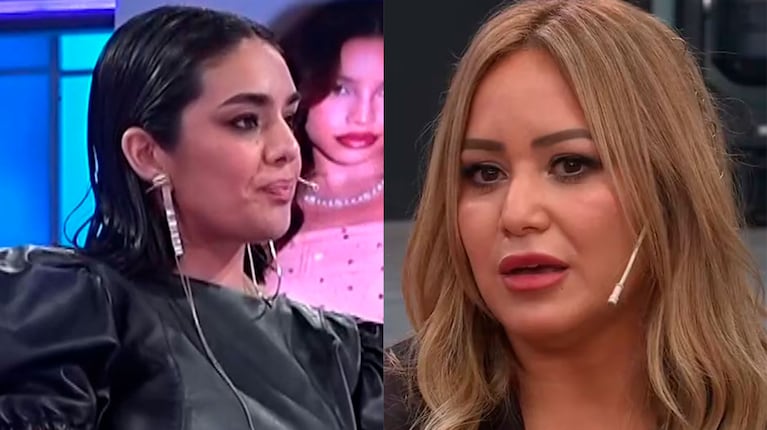Así fue la charla secreta entre Ángela Leiva y Karina la Princesita