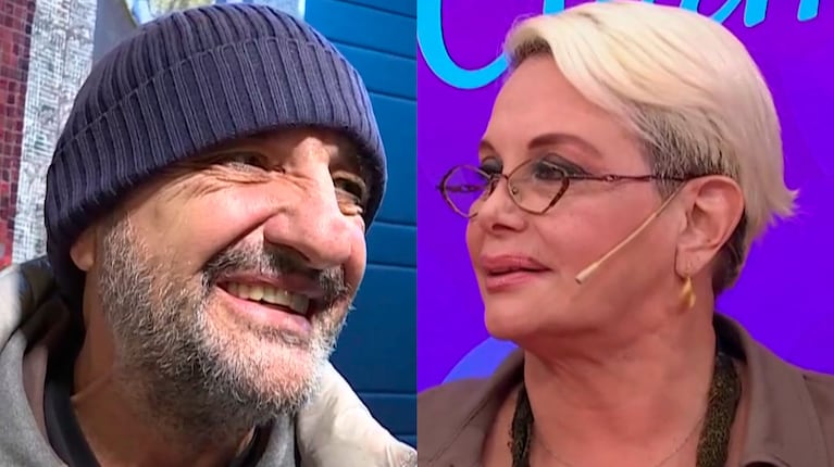 Así reaccionó Puma Goity a la declaración de amor de Carmen Barbieri: “A ella la...”