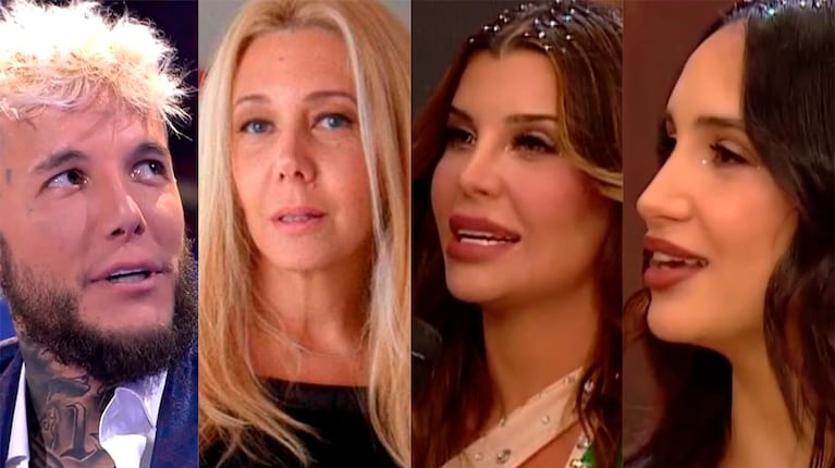 La reacción de Charlotte Caniggia y Melody Luz al supuesto encuentro de Mariana Nannis con Alex