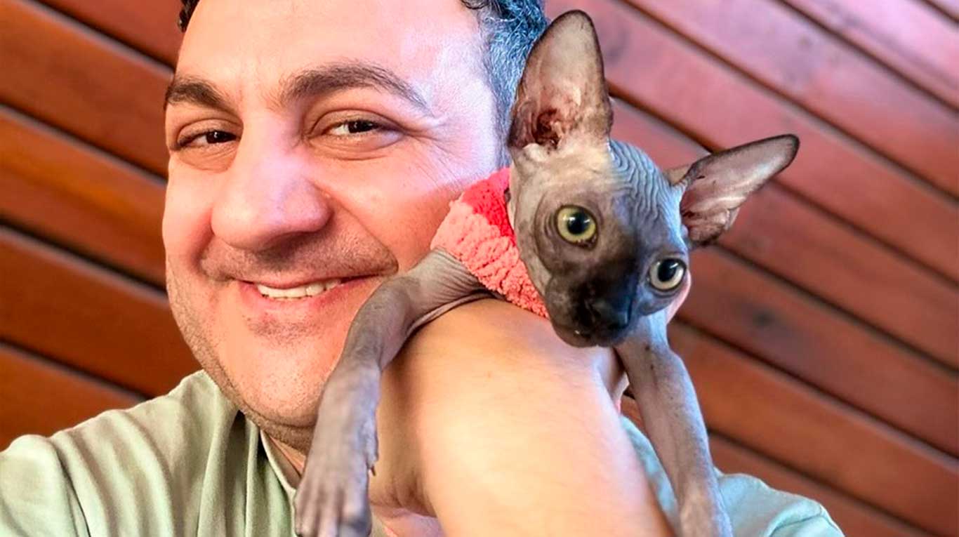 La tristeza de Topa al contar que todavíano pudo encontrar a su gato Jesús