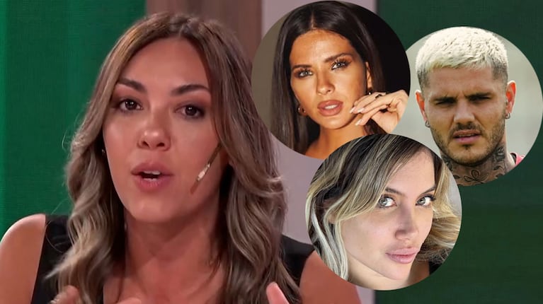 Qué dijo Floppy Tesouro del “triángulo amoroso” entre Wanda Nara, Mauro Icardi y China Suárez