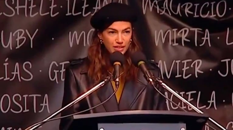 El desgarrador discurso de Stefi Roitman en el acto por los 30 años del atentado a la AMIA