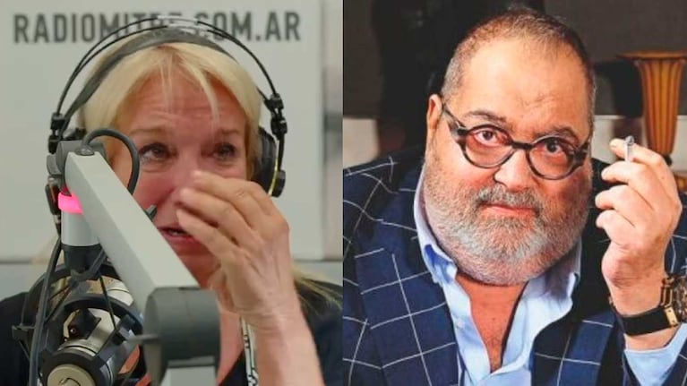 El desgarrador llanto de una compañera de Jorge Lanata al comunicar su muerte