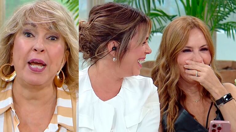 “Son unas yeguas”: Georgina Barbarossa se indignó en vivo con Analía Franchín y Pía Shaw
