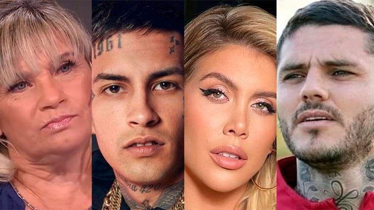 Qué postura tomó la mamá de L-Gante ante el escándalo de Wanda Nara con Mauro Icardi
