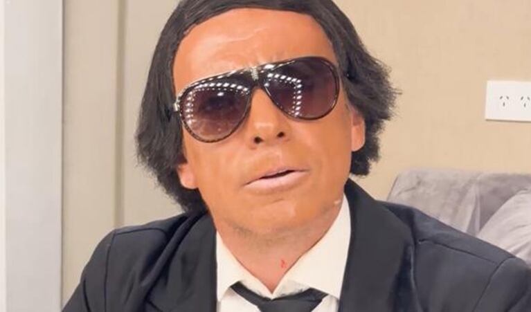 Martín Bossi le dedicó un video viral a Julio Iglesias