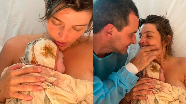 Nació Bee, la segunda hija de Calu Rivero y Aito de la Rúa: las fotos de la recién nacida