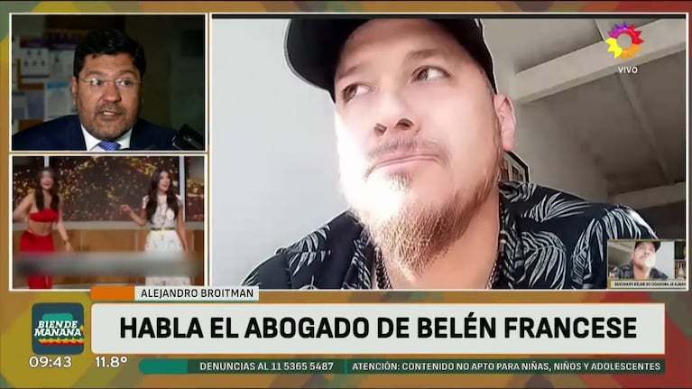 El abogado de Belén Francese denunciará a Martín Whitencamp: los detalles
