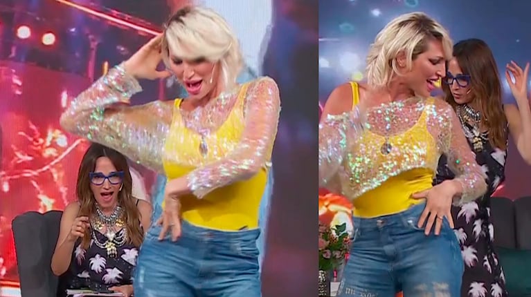 Vicky Xipolitakis le dio clases de bachata en vivo a Vero Lozano: “¡Caderita!”