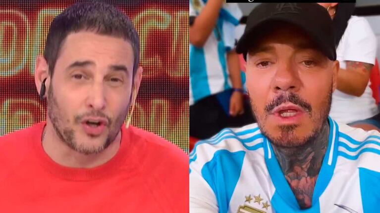 “Vamos a destruir a Tinelli con furia”: Rodrigo Lussich recreó las burlas a Marcelo en la Copa América