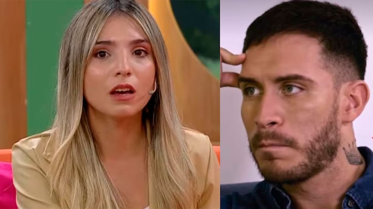 La reacción entre lágrimas de Emily Ceco al ver la detención de Santiago Martínez